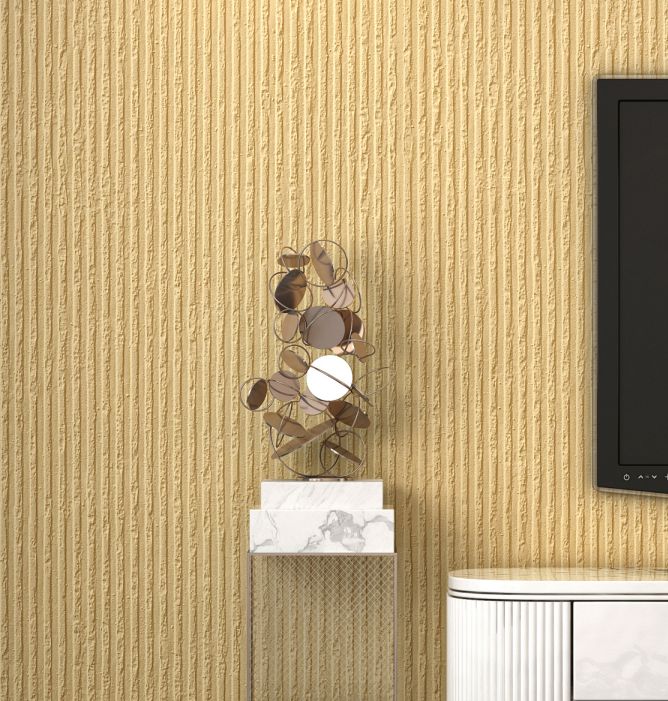 UDK Modern 0.6*3M Self-Adhesive 3D Wood Pattern Grille Sticker - 6